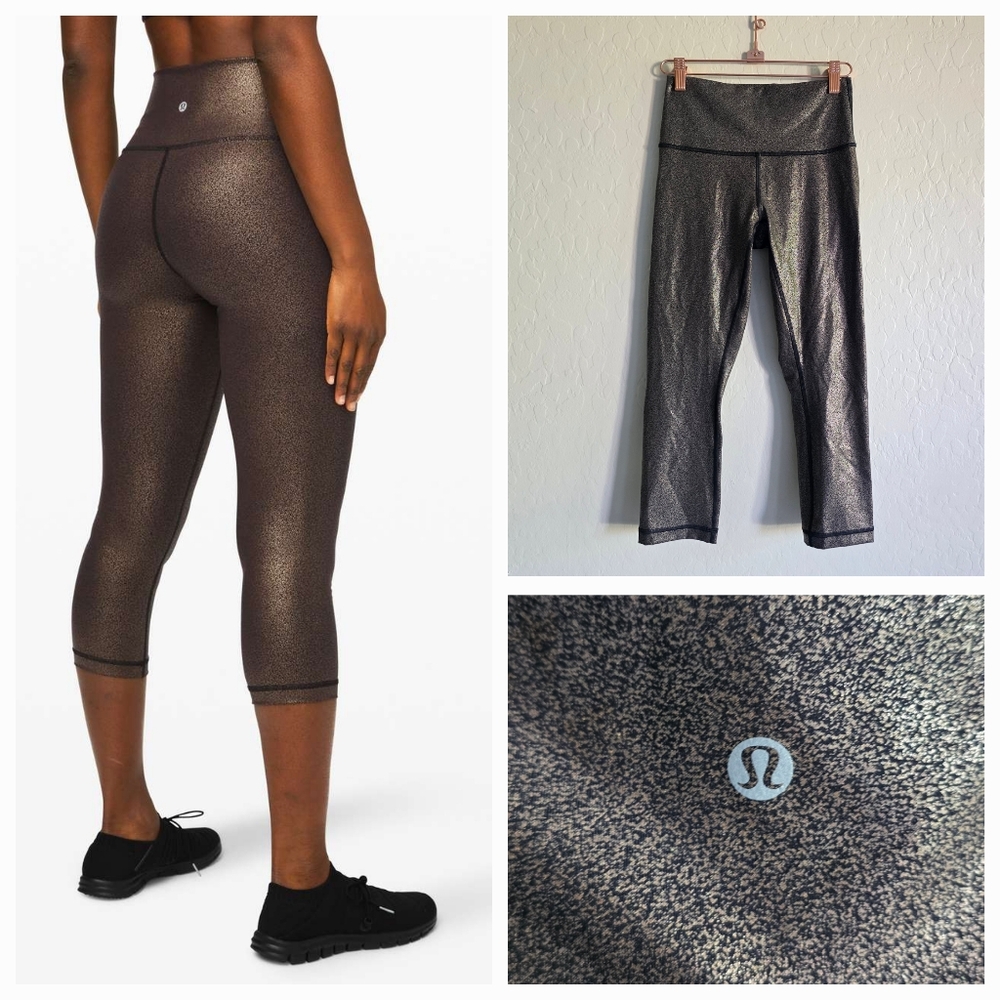 Lululemon Wunder Under Crop HR Size 4